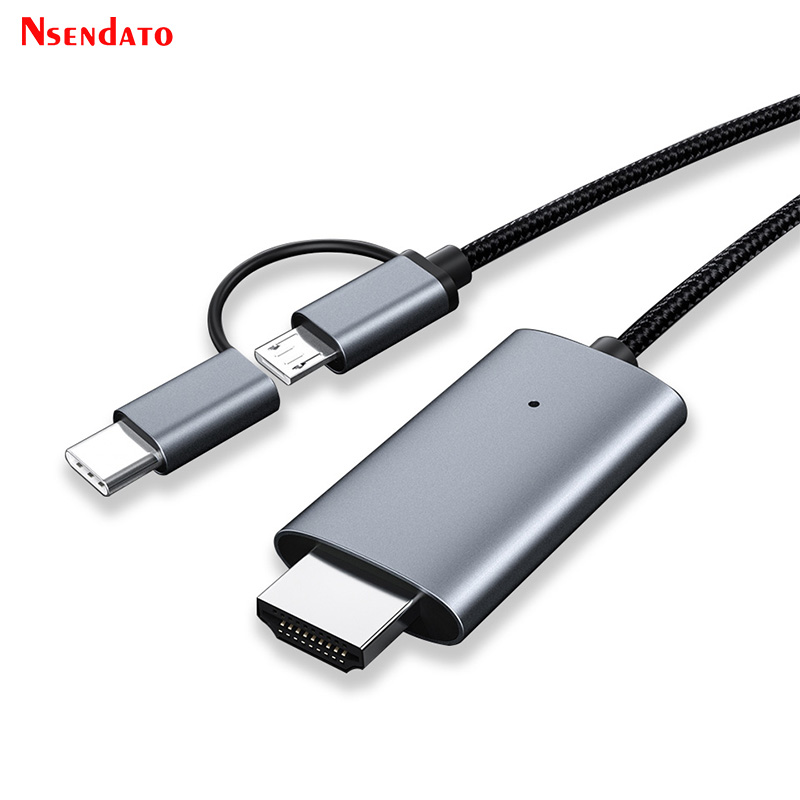 Phone Accessories Display - Mirascreen LD39 Wired 1080P HD Micro