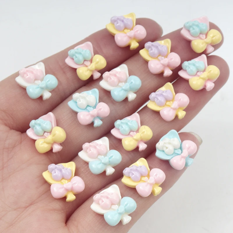 Phone Accessories For 11 Year Old Girl - 30/300pcs Mini Bouquet of Flowers Resin