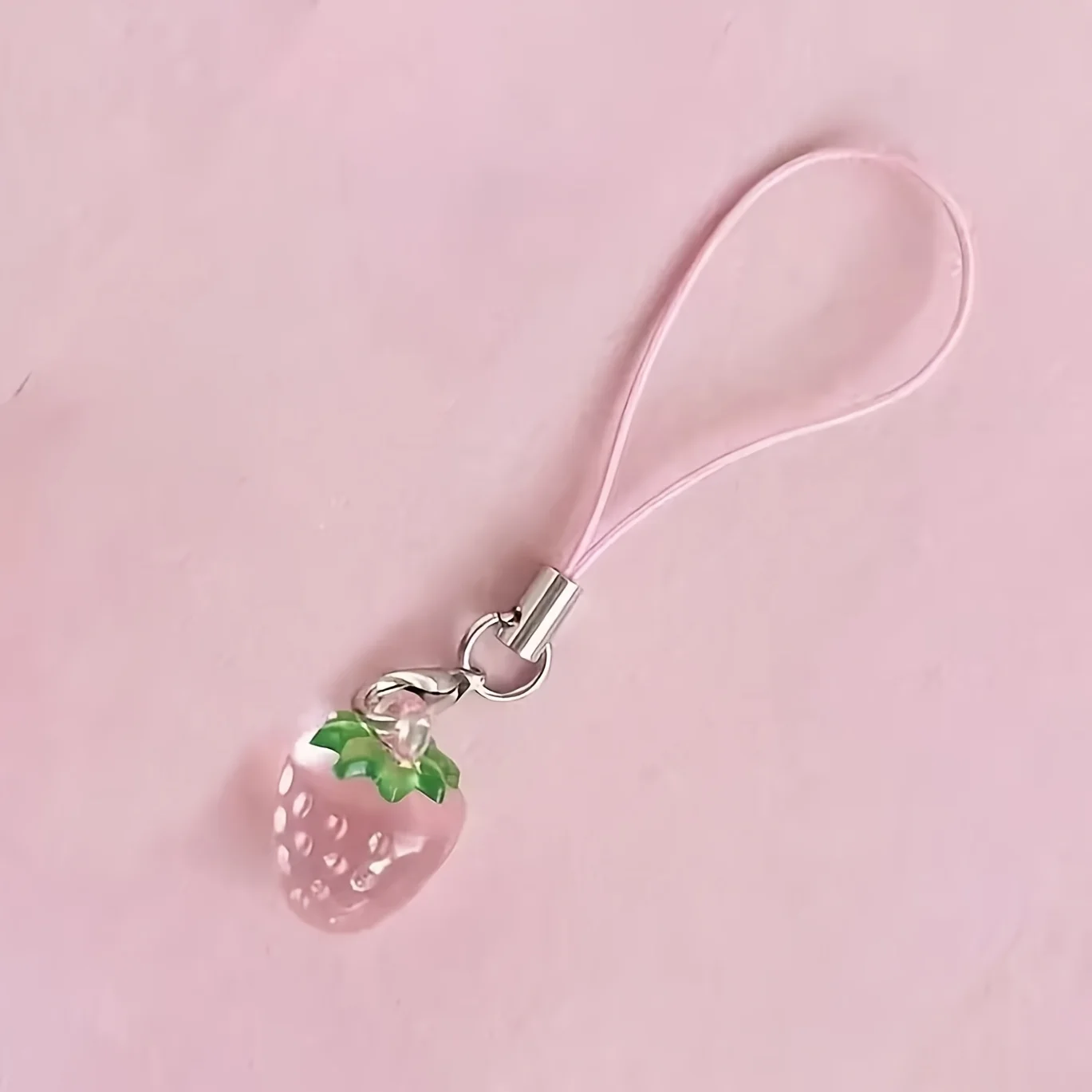 Phone Accessories Red - Cute Strawberry Mobile Phone Pendant -