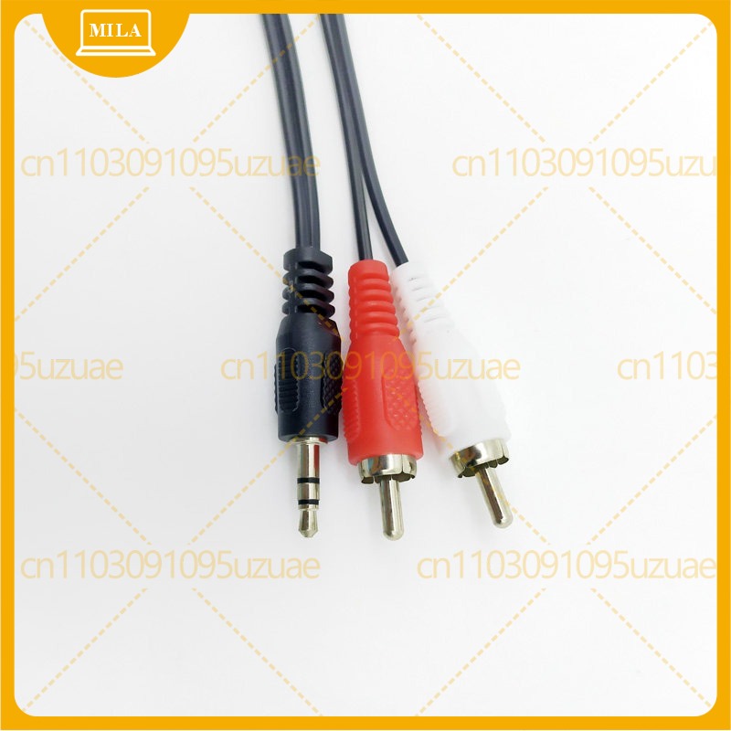 For 3.5mm to RCA Red White Aud - Phone Accessories Red recension och pris