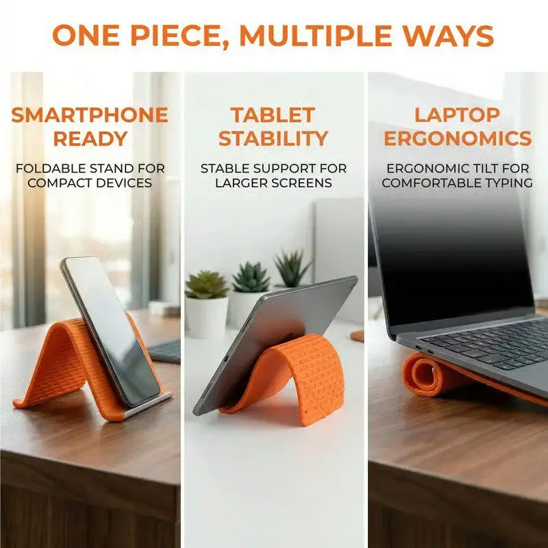 Silicone Foldable Phone Stand  - Phone Accessories Display recension och pris