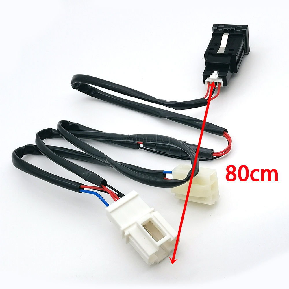 Red LED Car Charger QC3.0 USB  - Phone Accessories Red recension och pris