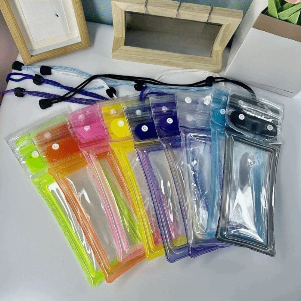 Floating Design Water-Sprinkli - Waterproof Phone Bag recension och pris
