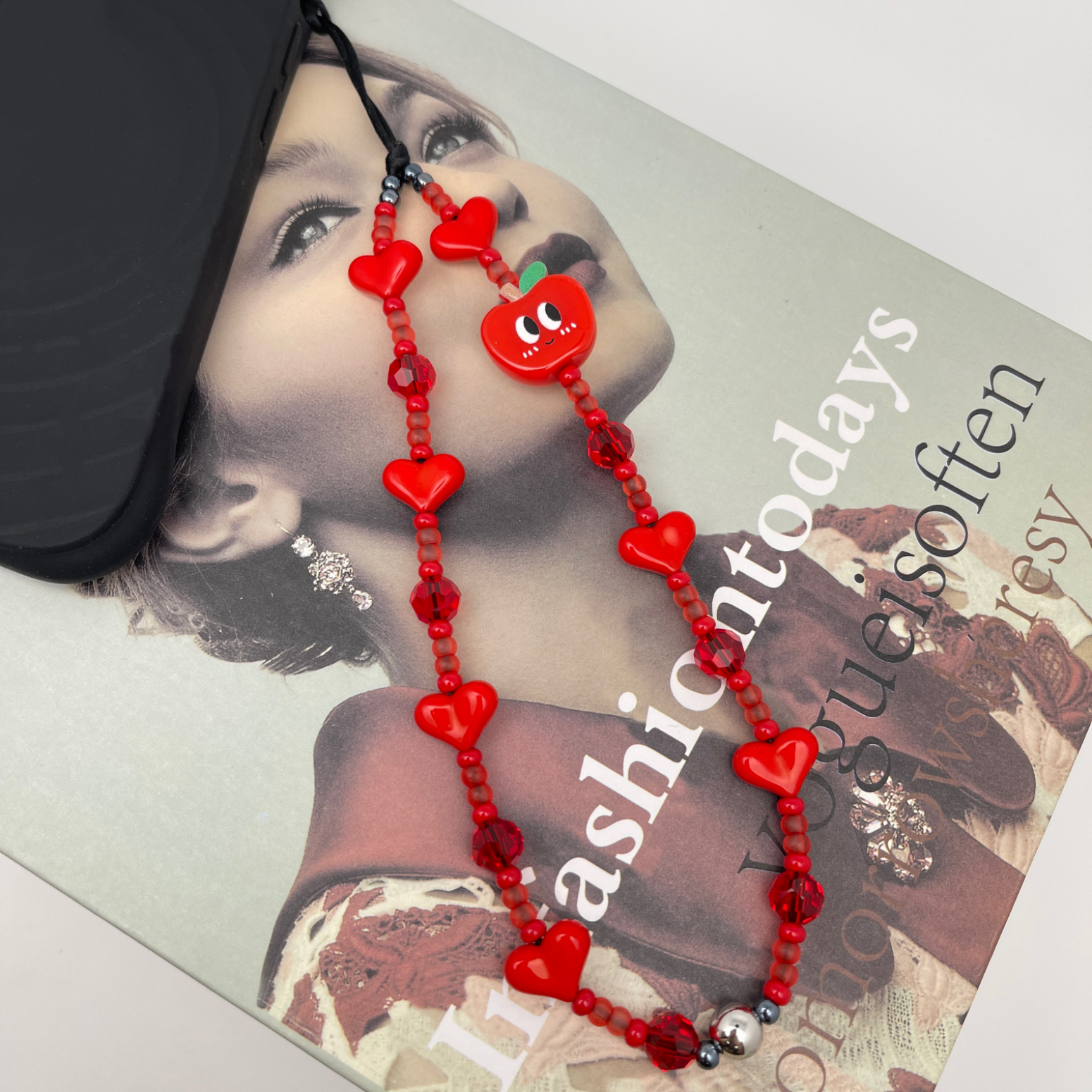 HERLOOK Red Apple Heart Phone  - Phone Accessories Red recension och pris