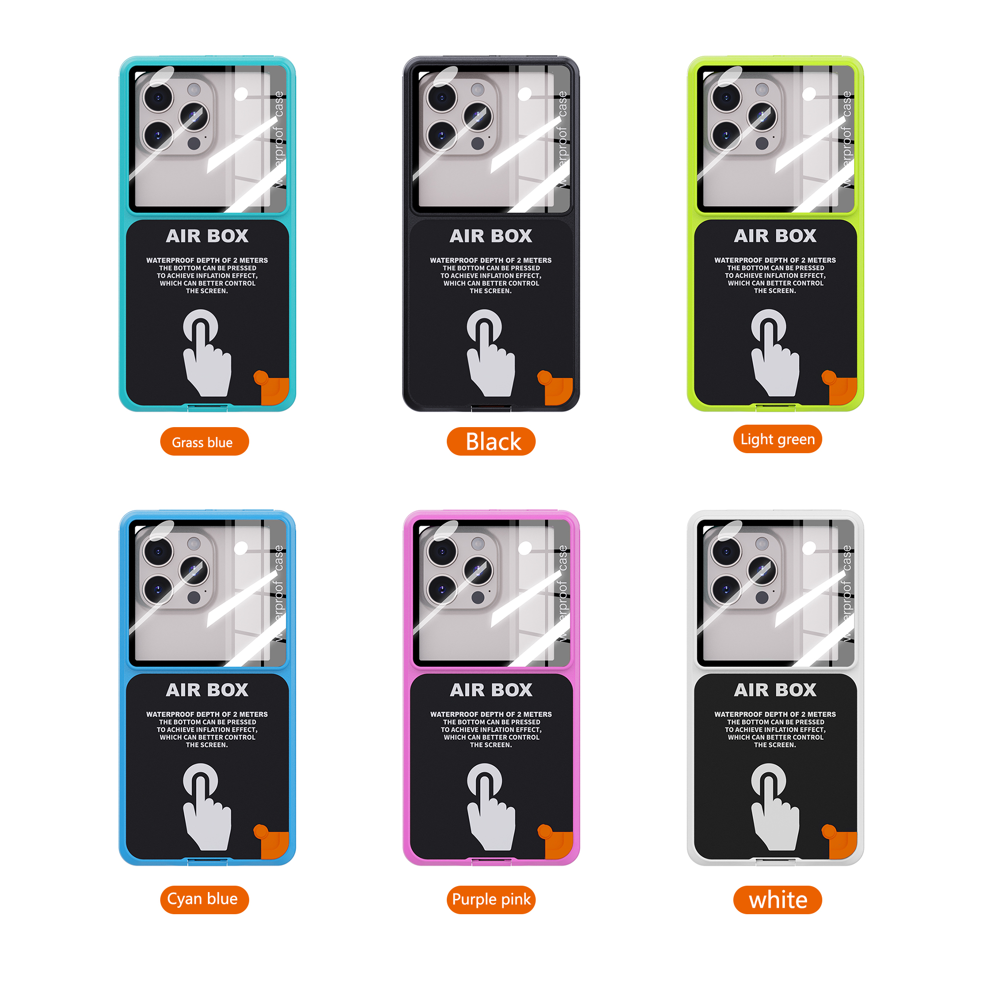 Shellbox-IP68 Waterproof Phone - Phone Accessories Display recension och pris