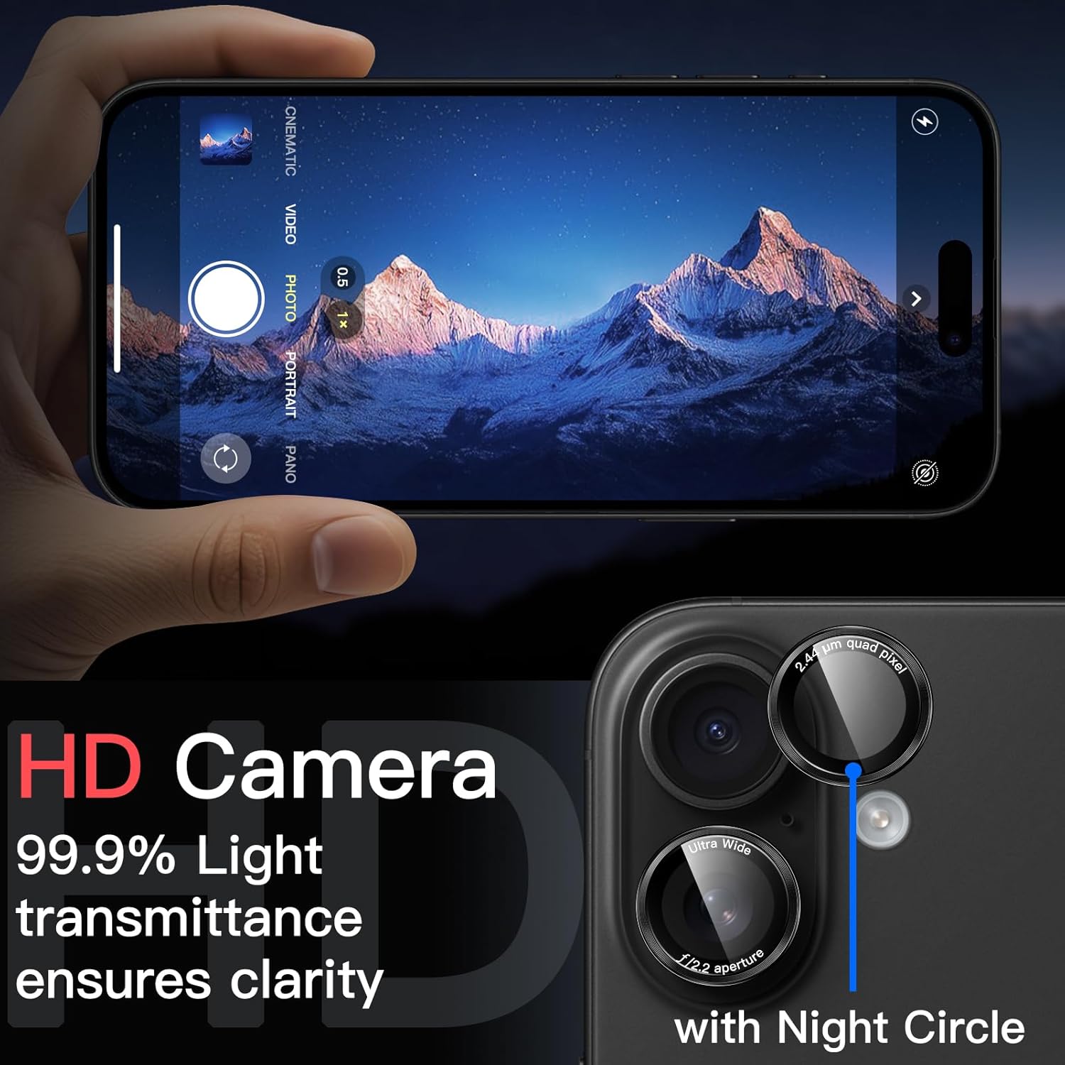 Camera Lens Protector Cover fo - Phone Accessories Red recension och pris