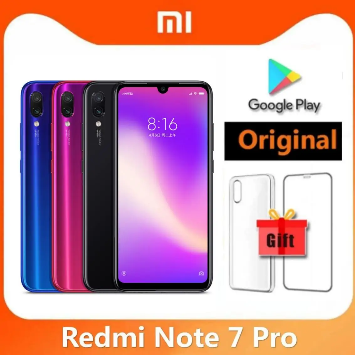 Xiaomi Redmi Note 7 PRO Origin - Phone Accessories Display recension och pris