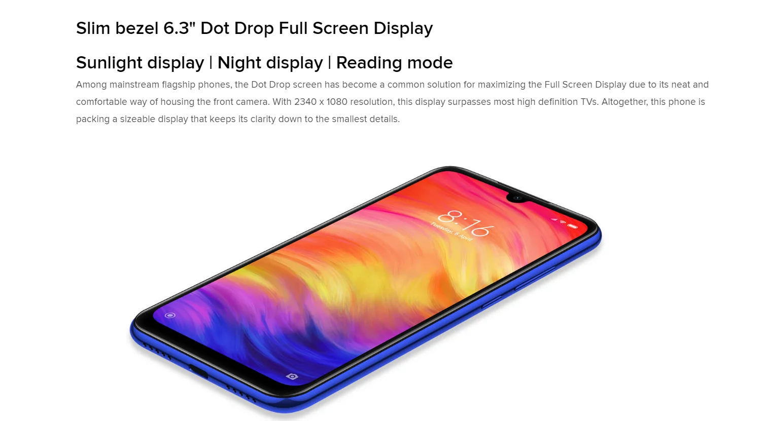 Xiaomi Redmi Note 7 PRO Origin - Phone Accessories Display recension och pris