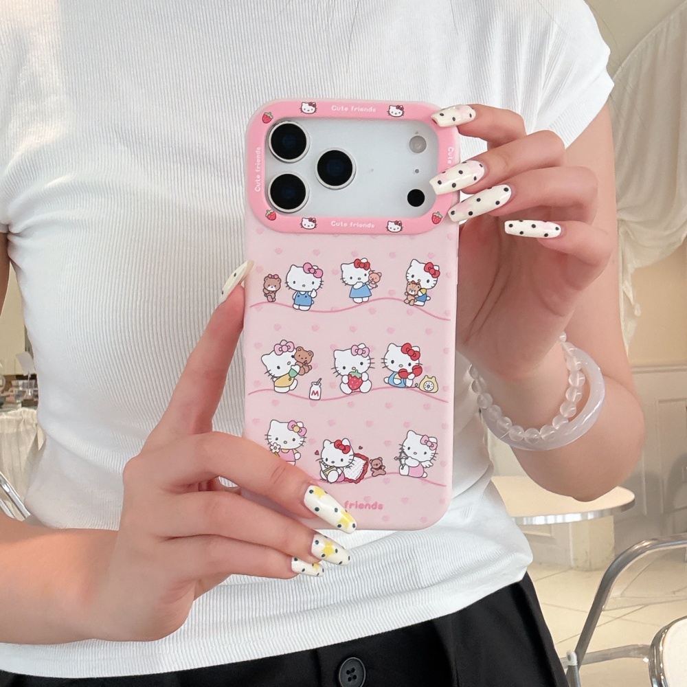 Korean Cute Cartoon Silicone P - Phone Accessories Display recension och pris