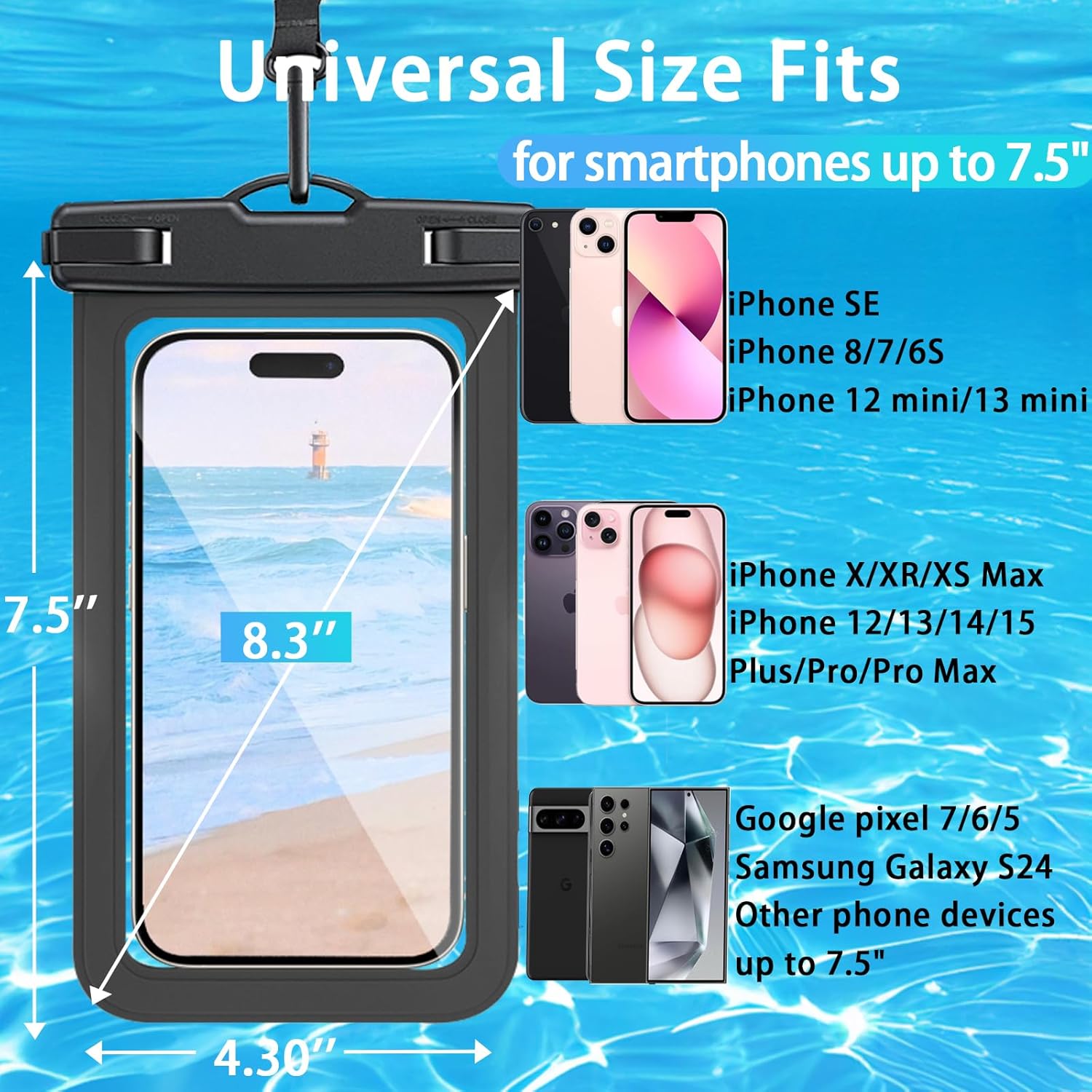 PVC Waterproof Phone Pouch wit - Phone Accessories Display recension och pris