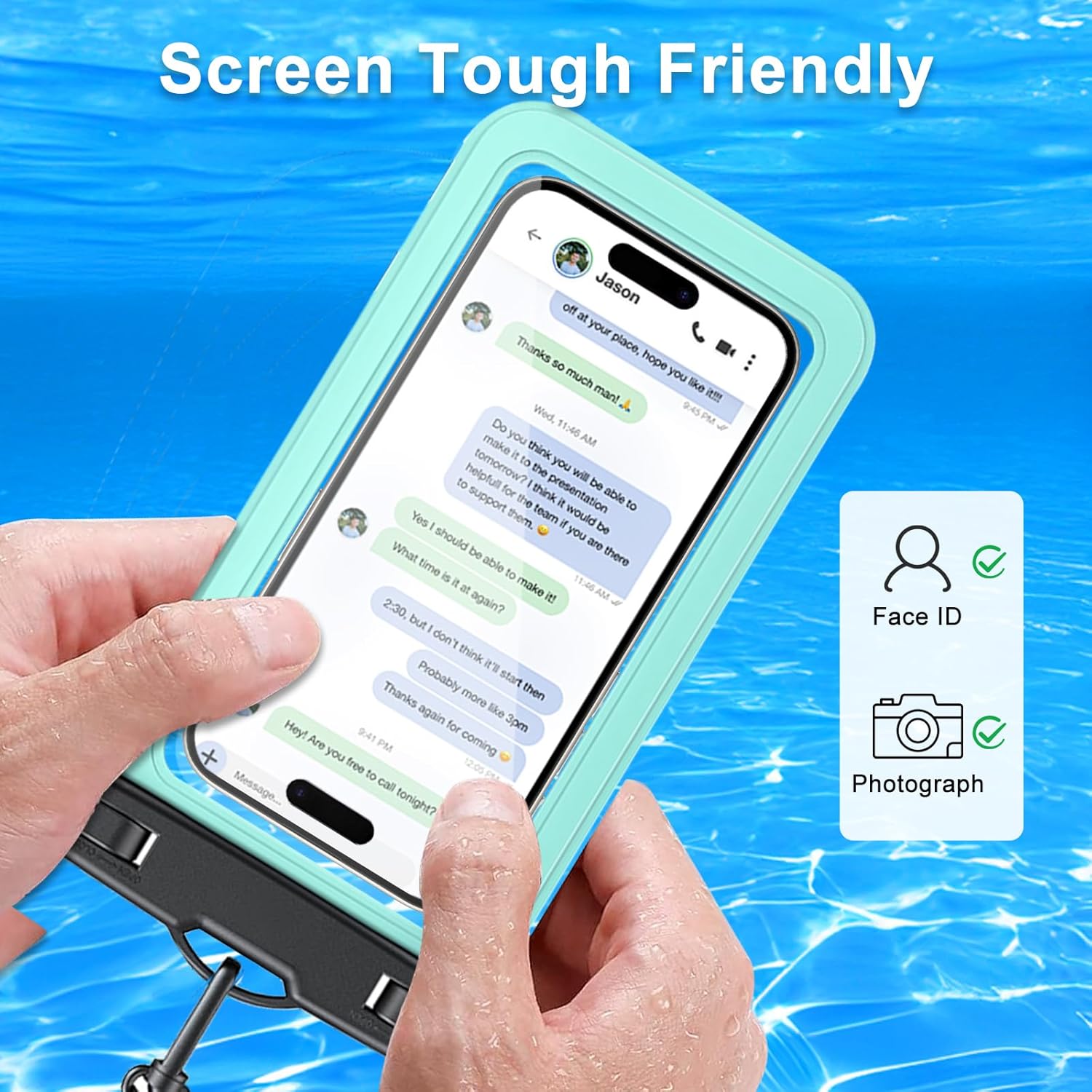 PVC Waterproof Phone Pouch wit - Phone Accessories Display recension och pris