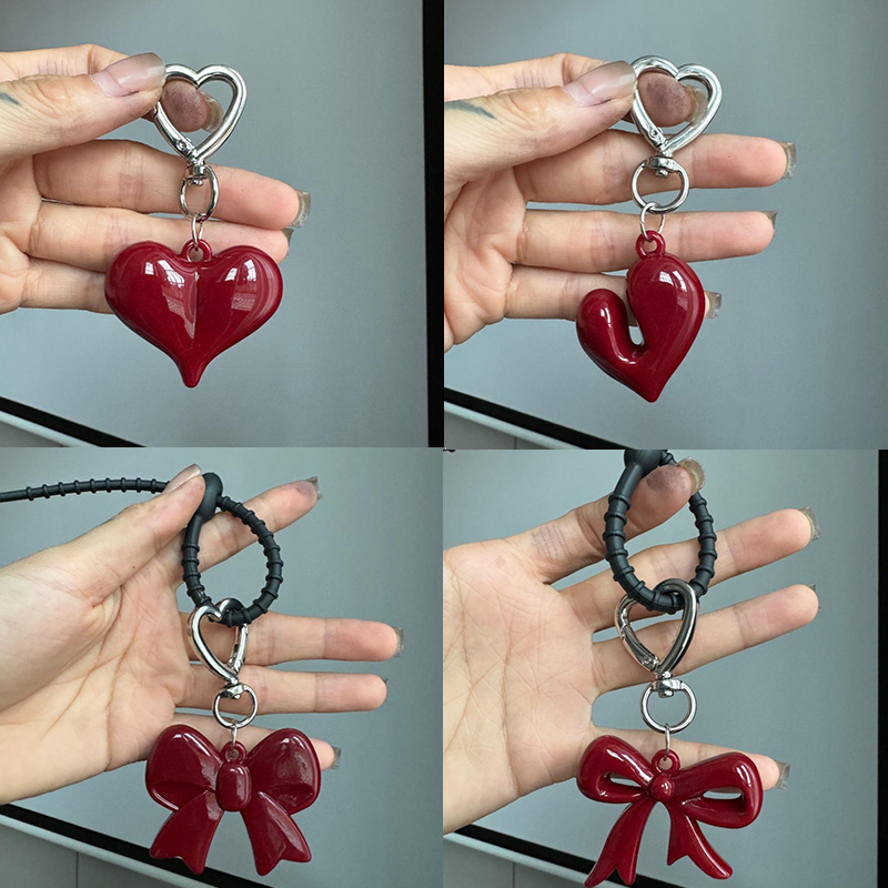 Exquisite Temperament Red Hear - Phone Accessories Red recension och pris